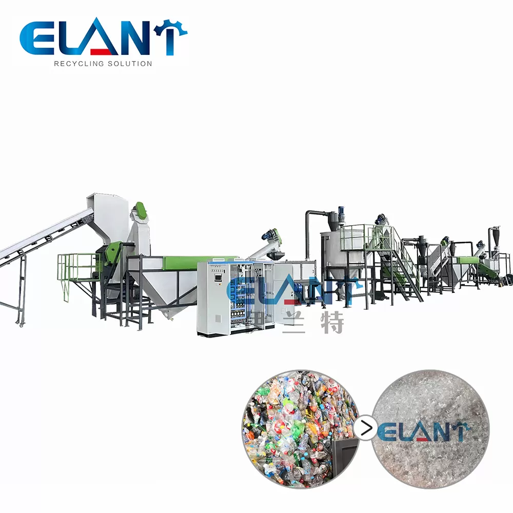 Pet Recycling machine 500kg/hr for PET bottles