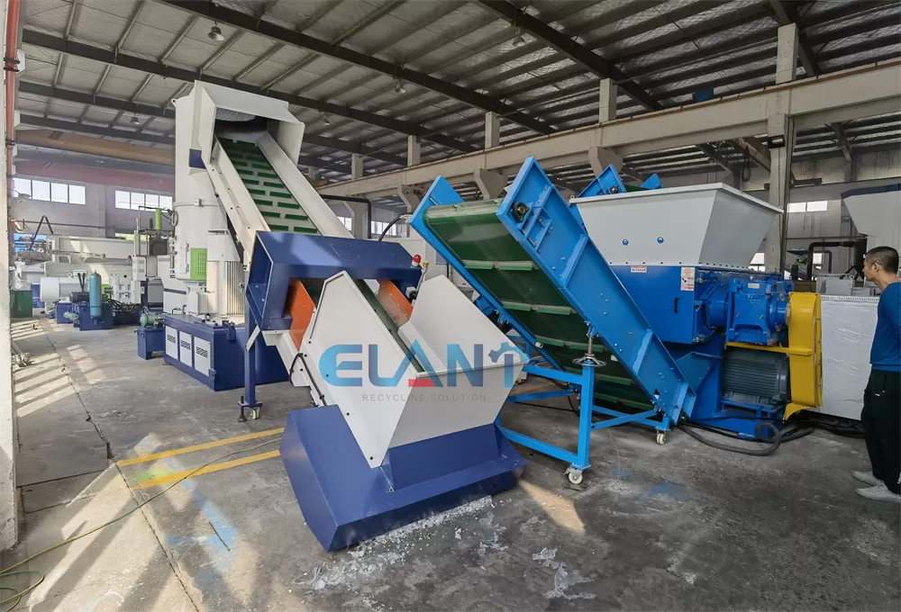 ECS130 PE LDPE HDPE LLDPE Film Pelletizing Machine