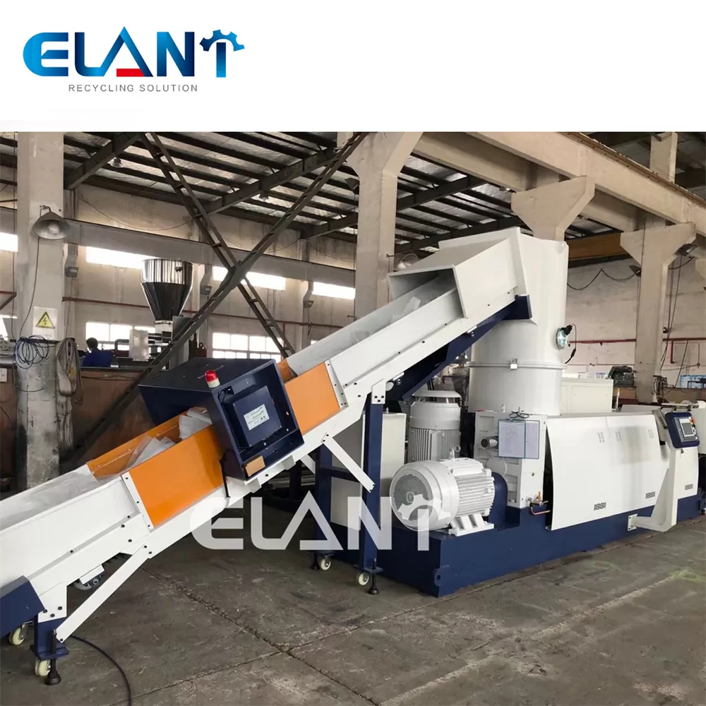 ECS100 PP Film Woven Bag Pelletizer Machine