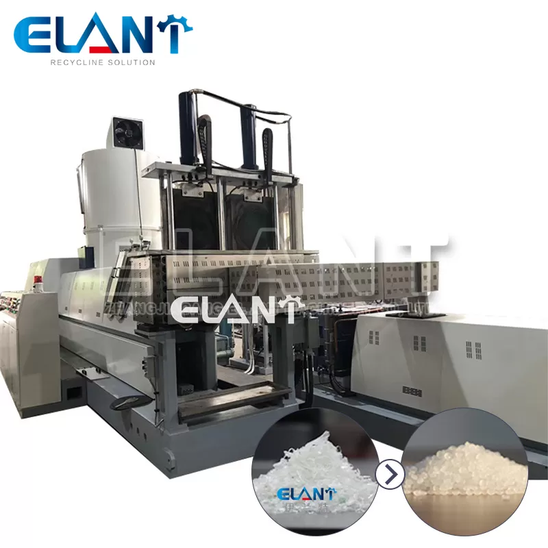 PP PE LDPE PLASTIC FILM PELLETIZING MACHINE
