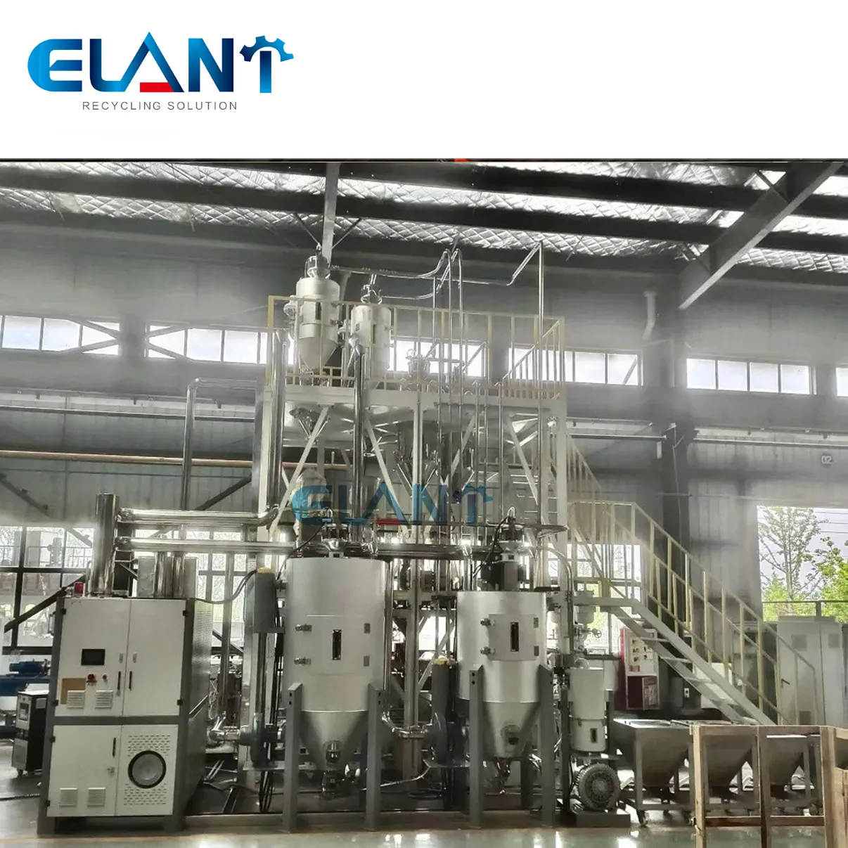 PET CRYSTALLIZER & DEHUMIDIFICATION DRYER