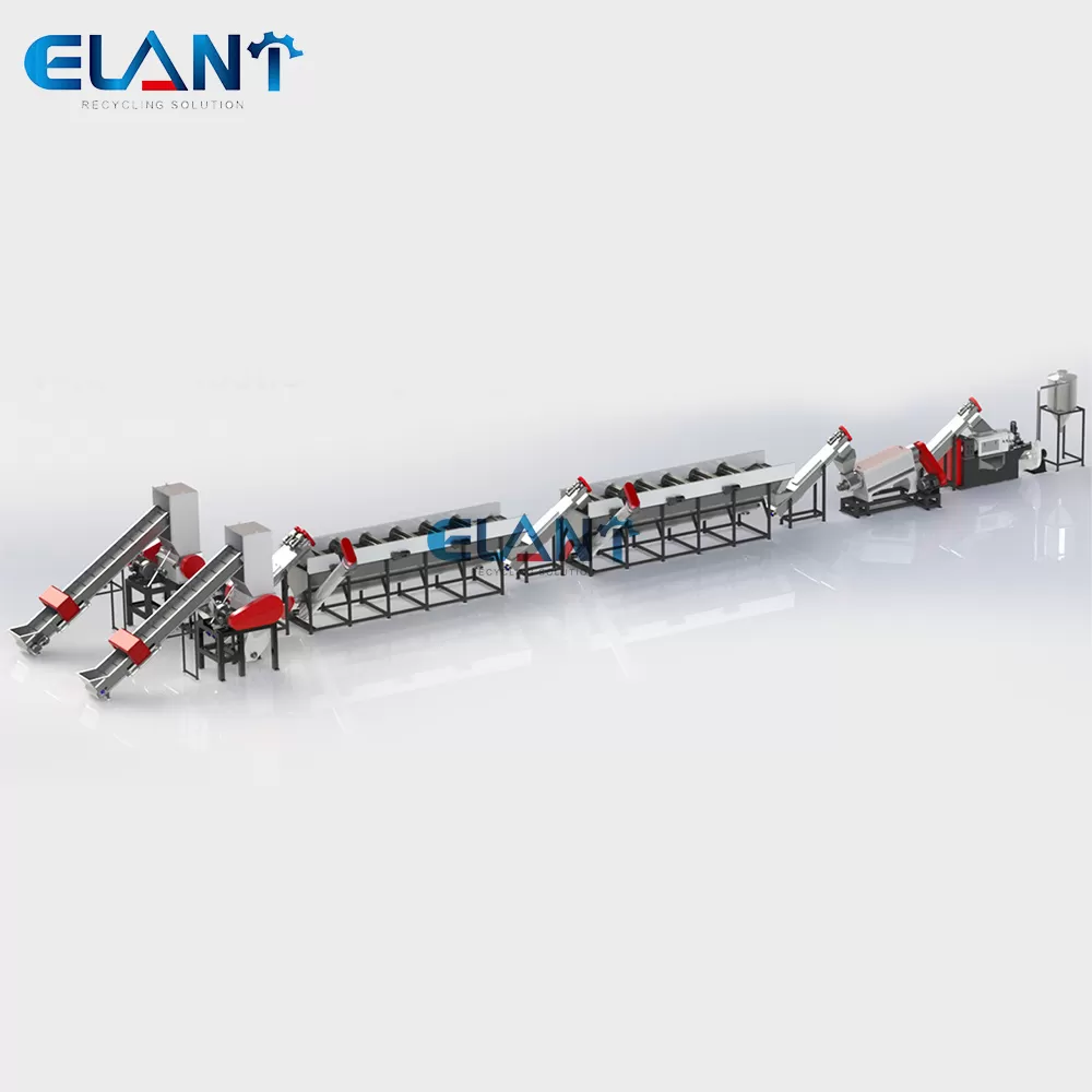 PP PE PLASTIC FILM WASHING LINE