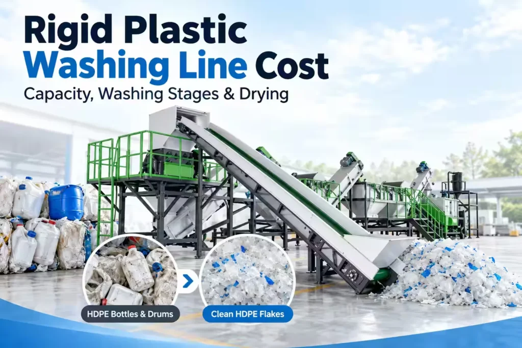 Rigid Plastic Washing Line Cost: Capacity, Washing Stages & Drying