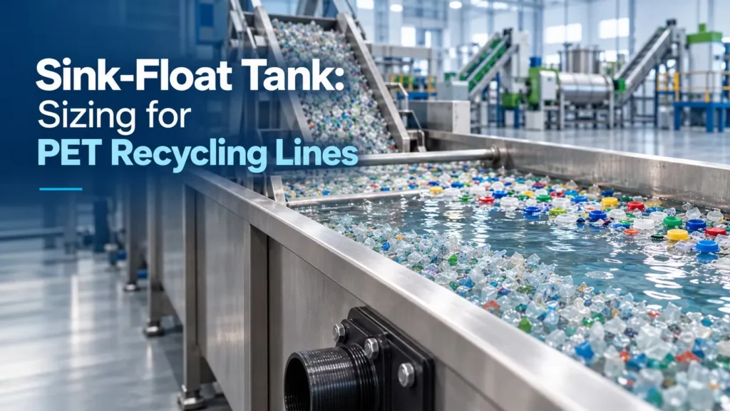 Sink-Float Tank: Sizing for PET Recycling Lines
